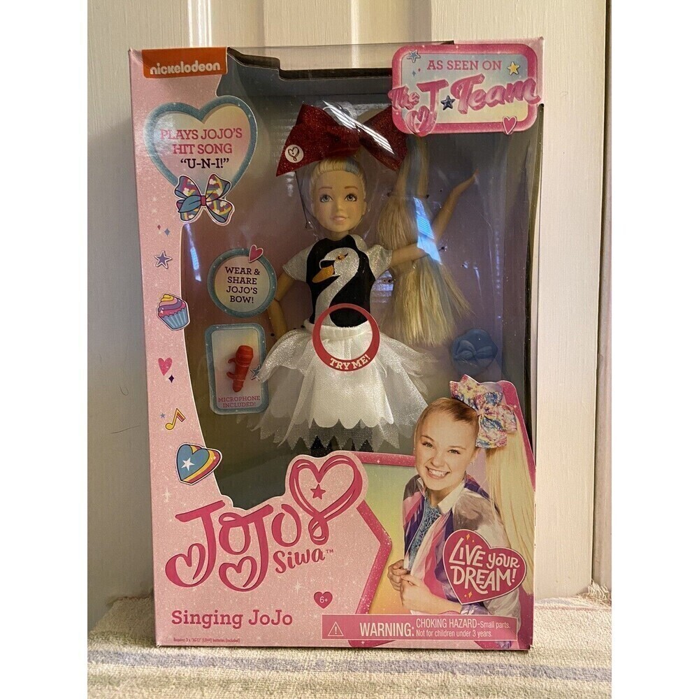JoJo Siwa J-Team Singing 10-inch Fashion Doll, U-N-I, Kids Toys for Ages 6 up